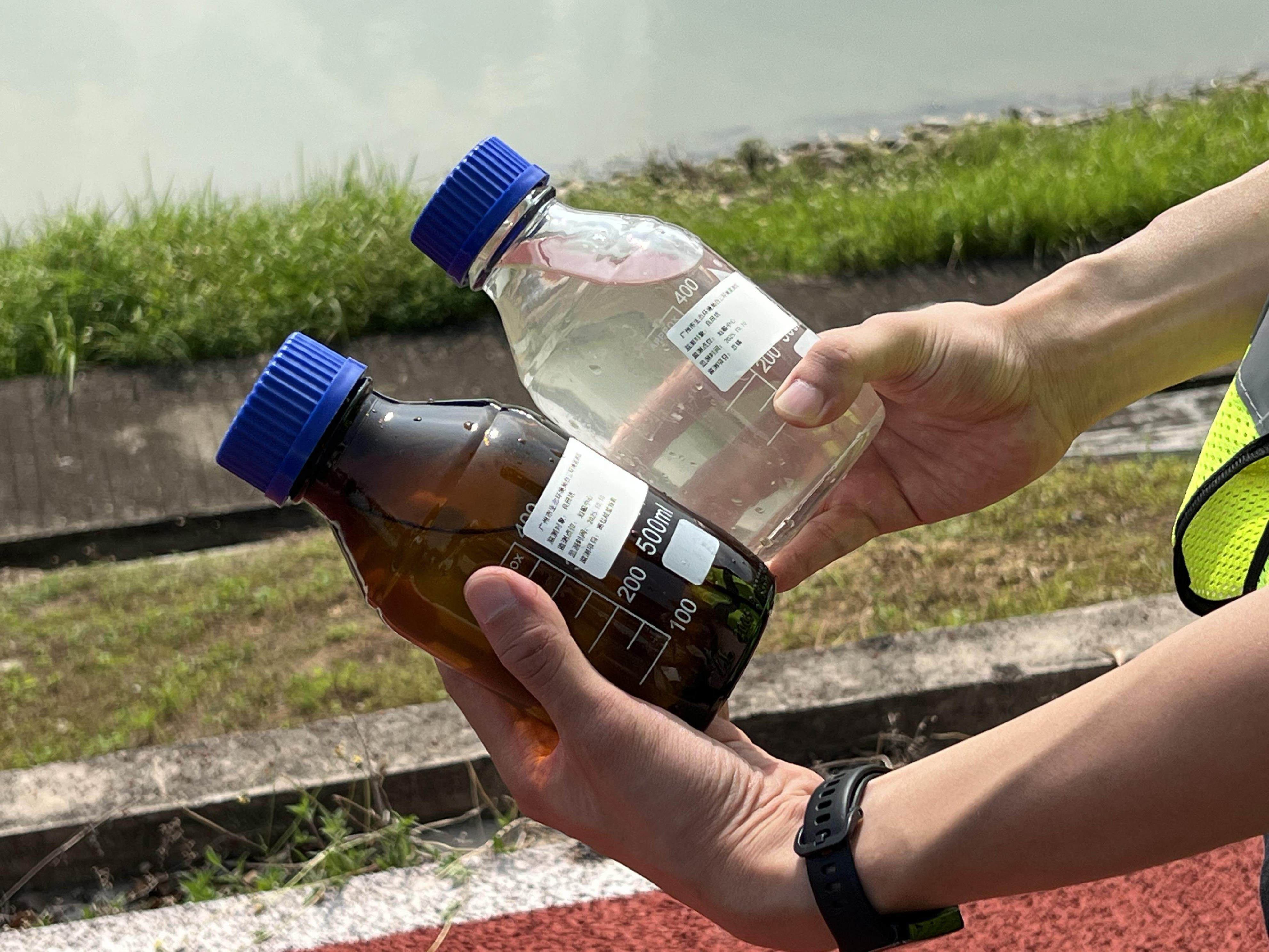 不足的河涌, 利用无人机 不足的河涌, 利用无人机